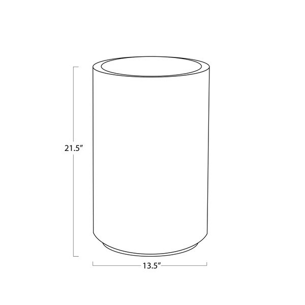 Eli Wood Side Table (Short)